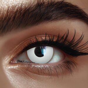 עדשות לפורים- לבנות