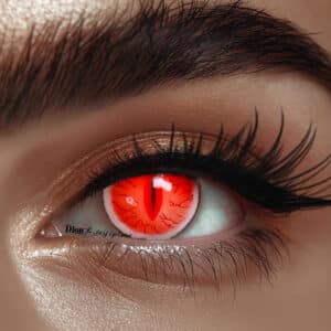 עדשות לפורים- זומבי אדומות