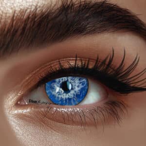 עדשות לפורים- כחול DNA