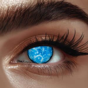 עדשות לפורים-  גלקסיה כחולה