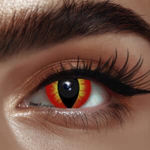 עדשות לפורים-  נחש אדום אש