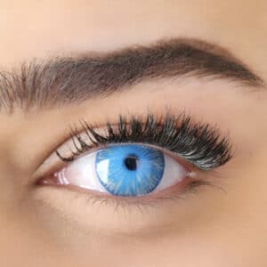 עדשות לפורים- כחול בובה